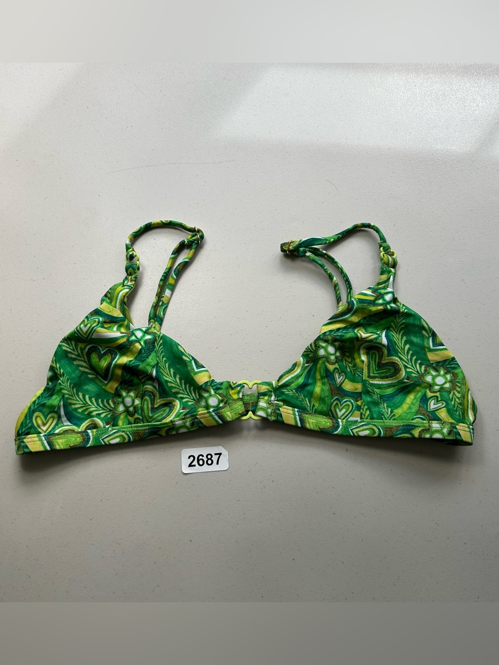 Blackbough Bikini Top Green XL Junior New